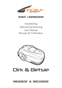 Manual ZoefRobot MR2600ZW Dirk Lawn Mower