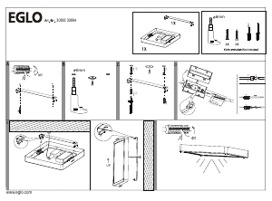 説明書 Eglo 30894 ランプ