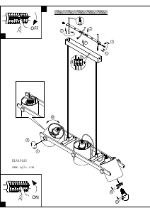 Bruksanvisning Eglo 43426 Lampa