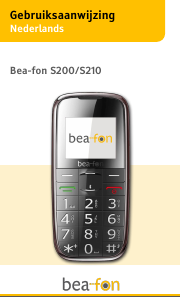 Handleiding Beafon S210 Mobiele telefoon