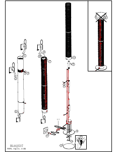 Bruksanvisning Eglo 43537 Lampa