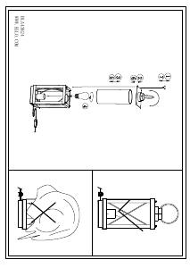 Bruksanvisning Eglo 43624 Lampa