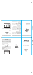 Manual de uso Atma PAS1217N Plancha