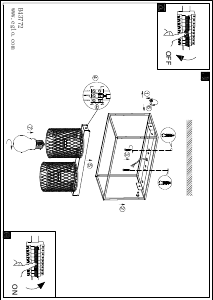 Bruksanvisning Eglo 43772 Lampa