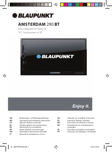 Instrukcja Blaupunkt Amsterdam 290 BT Radio samochodowe