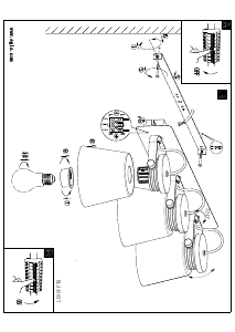 Bruksanvisning Eglo 43837 Lampa