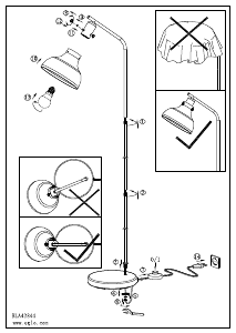 説明書 Eglo 43844 ランプ