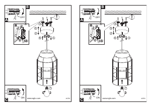 Bruksanvisning Eglo 49783 Lampa