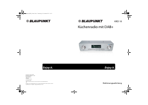 Bedienungsanleitung Blaupunkt KRD 10 Radio