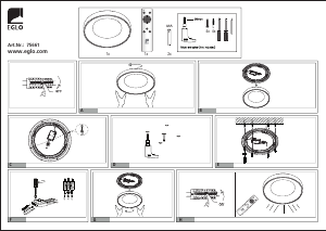 Bedienungsanleitung Eglo 75661 Leuchte