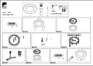 说明书 Eglo 75662 灯