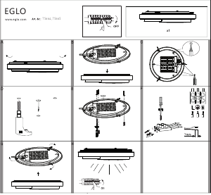 説明書 Eglo 75664 ランプ