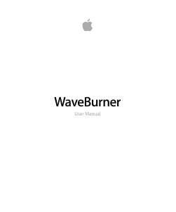 Manual Apple WaveBurner