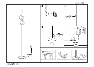 Bruksanvisning Eglo 97942 Lampa