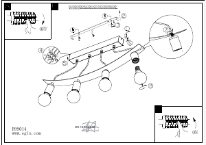 説明書 Eglo 99014 ランプ