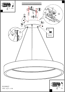 Bruksanvisning Eglo 99027 Lampa