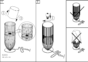 Bruksanvisning Eglo 99101 Lampa