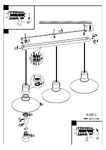 Bruksanvisning Eglo 99512 Lampa