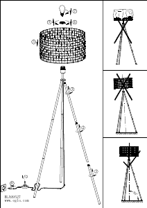 Bruksanvisning Eglo 99527 Lampa