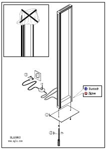 Bruksanvisning Eglo 99683 Lampa