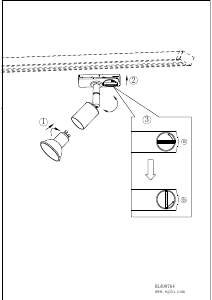 Bruksanvisning Eglo 99764 Lampa