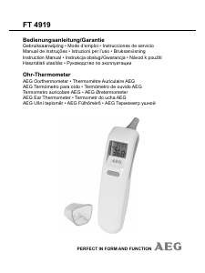 Manuale AEG FT 4919 Termometro