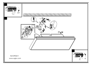 Bruksanvisning Eglo 390116 Lampa