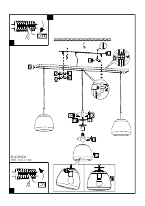 Bruksanvisning Eglo 390202 Lampa