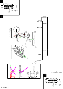 説明書 Eglo 390223 ランプ