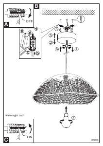 説明書 Eglo 390236 ランプ