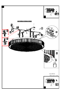 Bruksanvisning Eglo 390249 Lampa