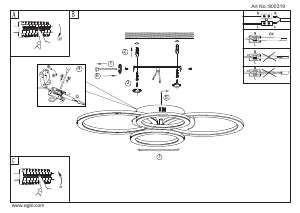 説明書 Eglo 900319 ランプ