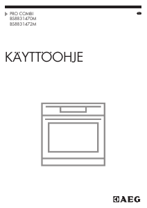 Käyttöohje AEG BS8831470M Uuni