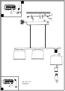 Bruksanvisning Eglo 900362 Lampa