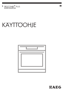 Käyttöohje AEG BS8836680M Uuni