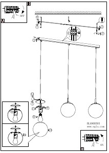 Bruksanvisning Eglo 900395 Lampa