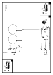 Bruksanvisning Eglo 900402 Lampa