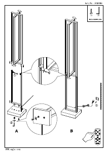 Bruksanvisning Eglo 900469 Lampa