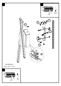 Bruksanvisning Eglo 900491 Lampa