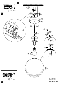 説明書 Eglo 900511 ランプ