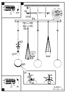 Bruksanvisning Eglo 900512 Lampa