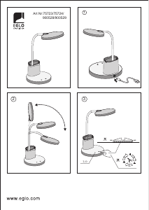 Bruksanvisning Eglo 900528 Lampa