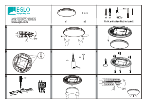 Bruksanvisning Eglo 900619 Lampa