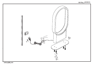 Bruksanvisning Eglo 900633 Lampa