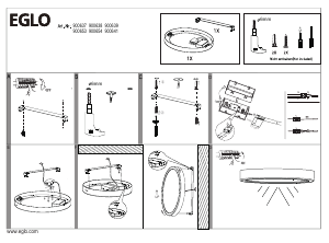 説明書 Eglo 900641 ランプ