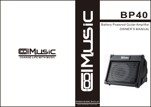 Manual Coolmusic BP40 Guitar Amplifier