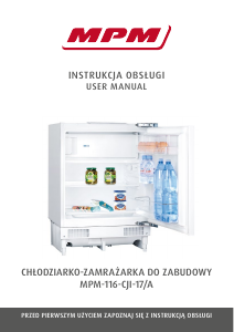 Instrukcja MPM MPM-116-CJI-17/A Lodówka