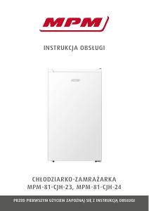 Instrukcja MPM MPM-81-CJH-24 Lodówka