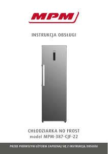 Instrukcja MPM MPM-387-CJF-22 Lodówka