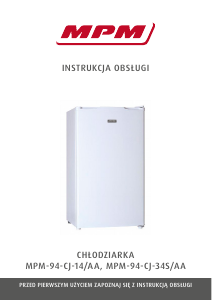 Instrukcja MPM MPM-94-CJ-34S/AA Lodówka